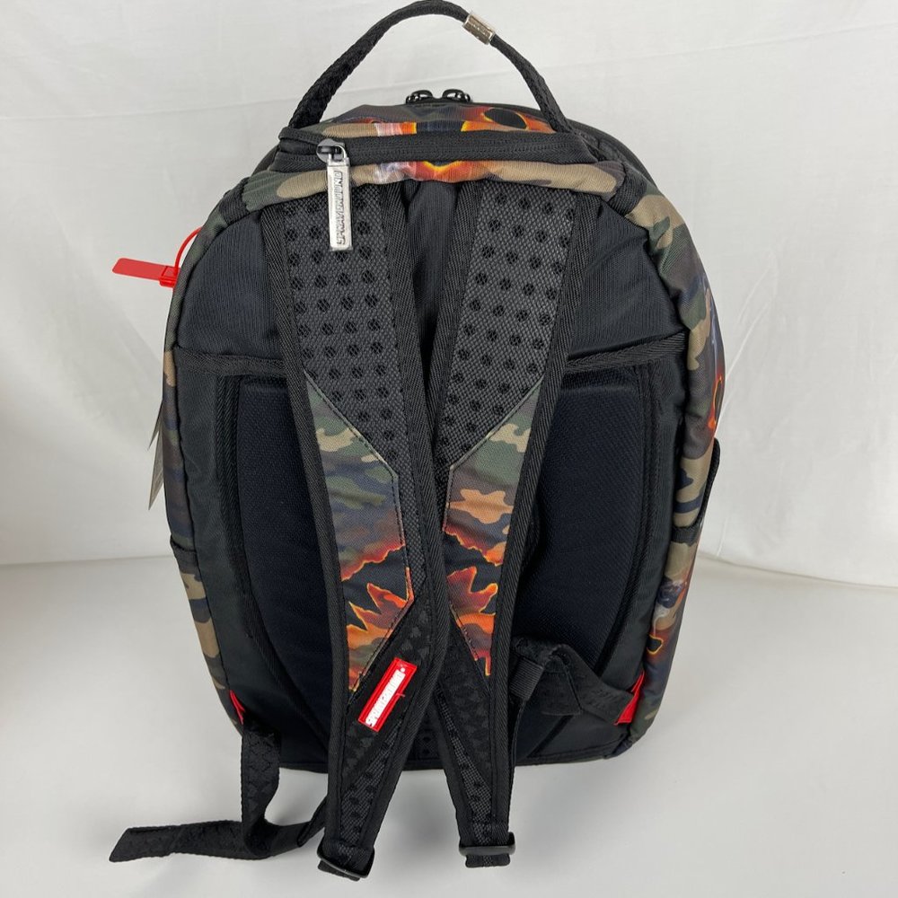New Sprayground Star Wars Mandalorian Blowout Shark Backpack - Picture 5 of 10